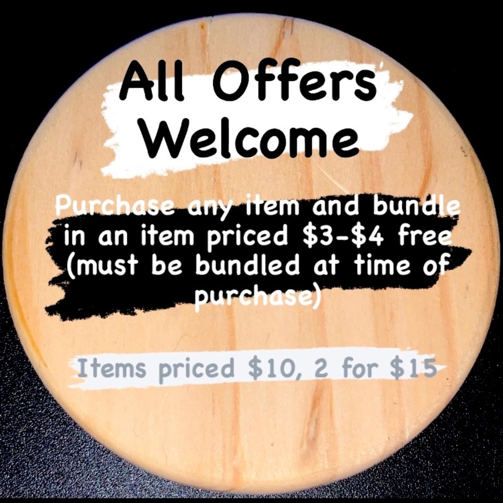 OFFERS WELCOME